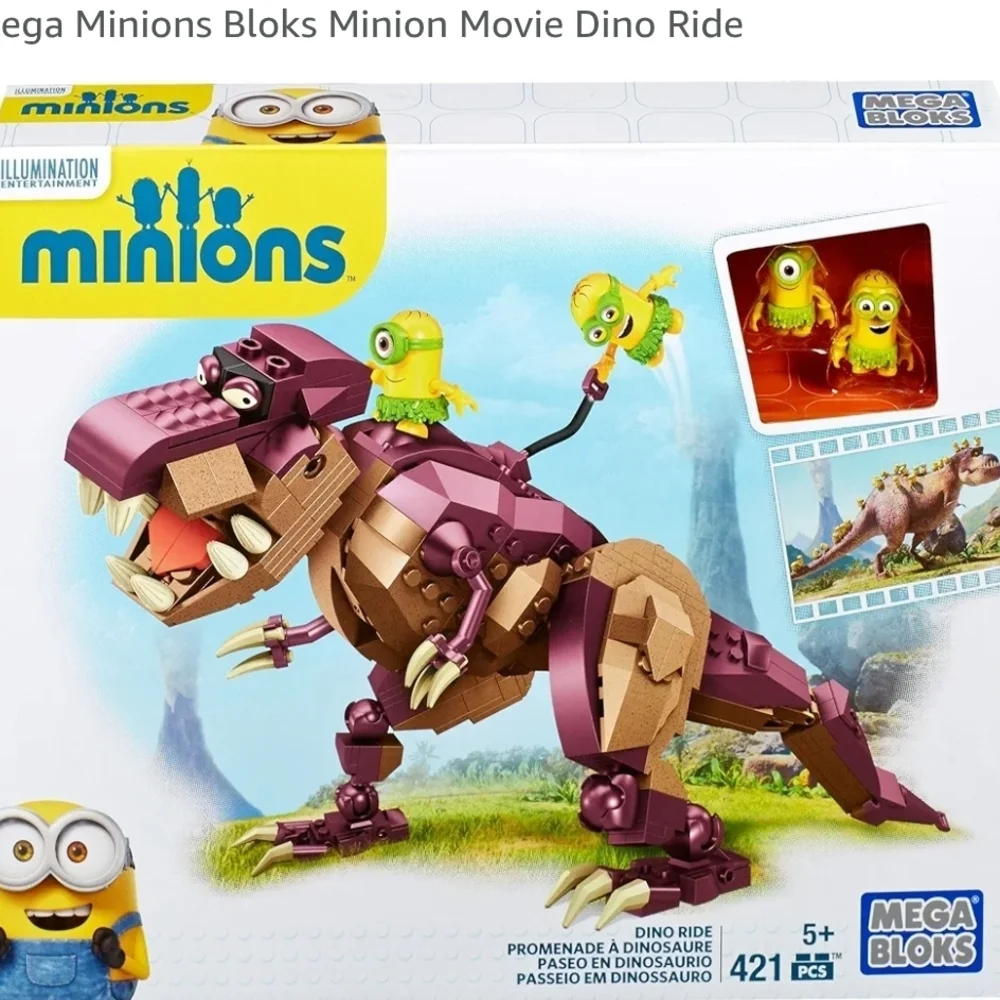 MINIONS Yellow and Green MEGA BLOKS (Figurines Only)